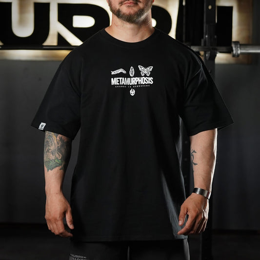 Polera Oversize Metamurphosis - Negro