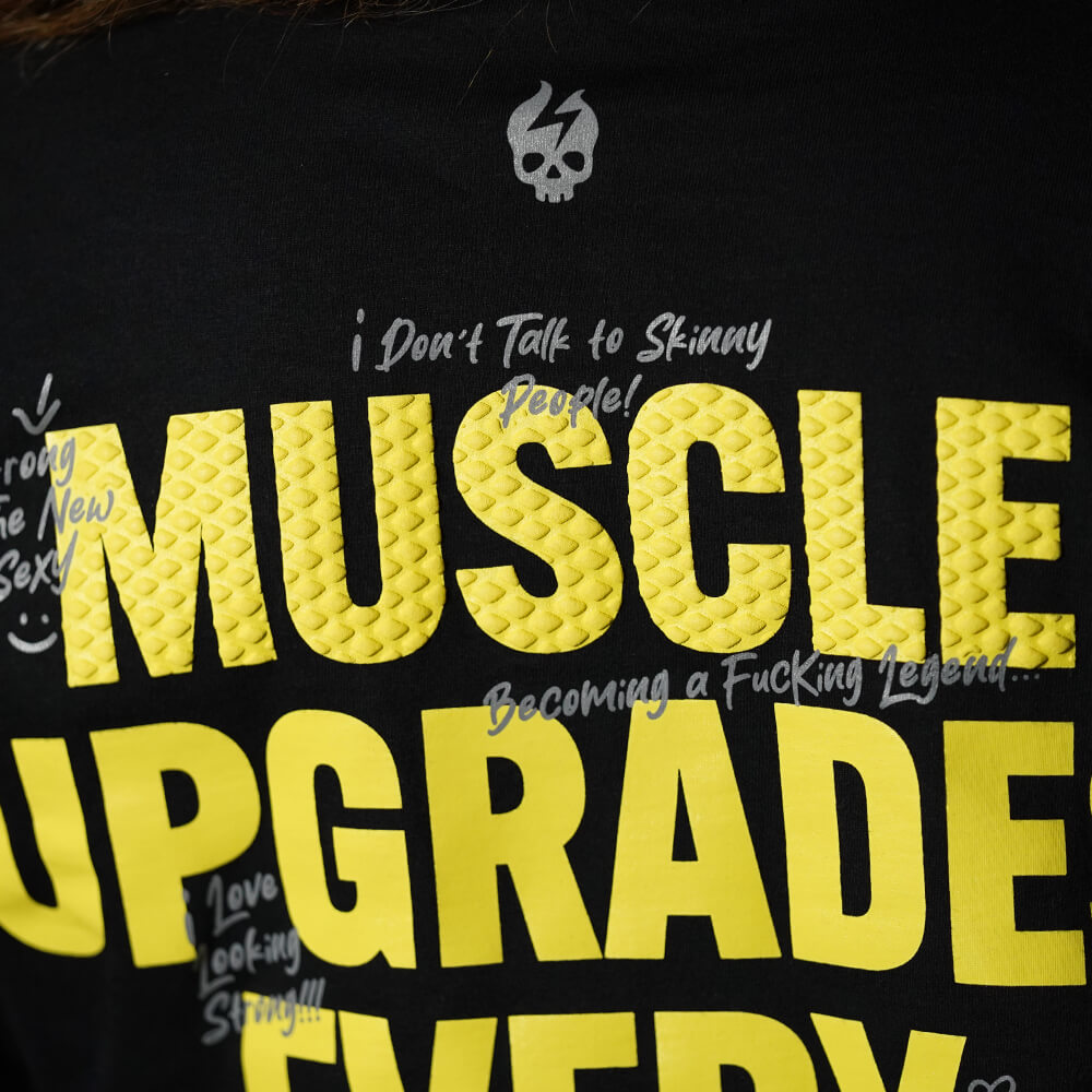 Polera Oversize PRO MUSCLE UPGRADE EVERY OUTFIT - Negro