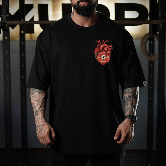 Polera Oversize PRO Passion & Blood - Black