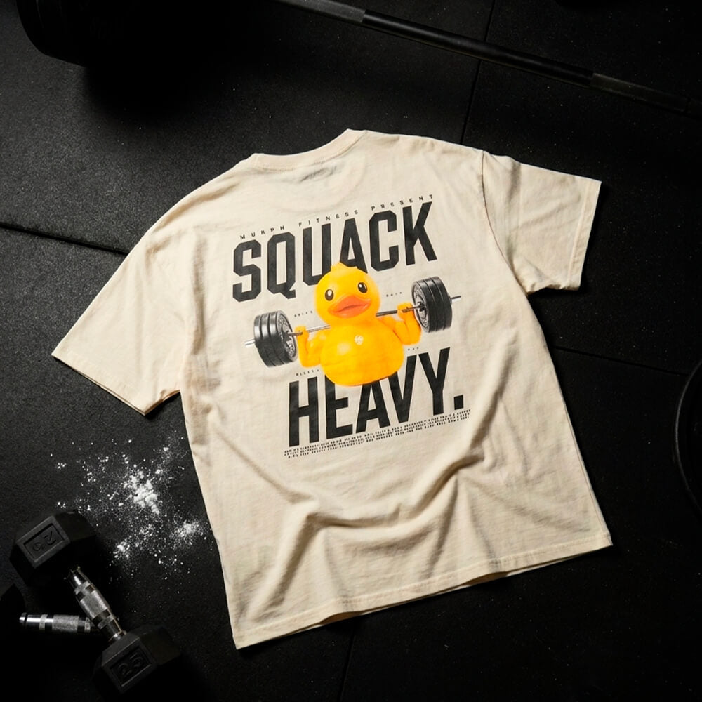Polera Oversize SQUACK HEAVY - Sweet cream
