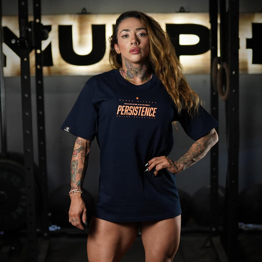 Polera Oversize PERSISTENCE - Navy