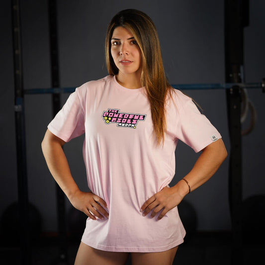 Polera Oversize Powerful Girls - Pink