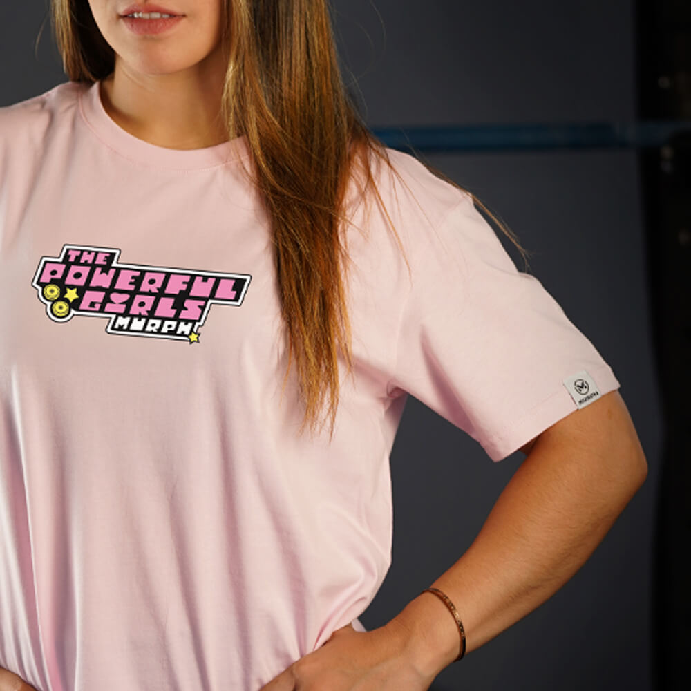 Polera Oversize Powerful Girls - Pink