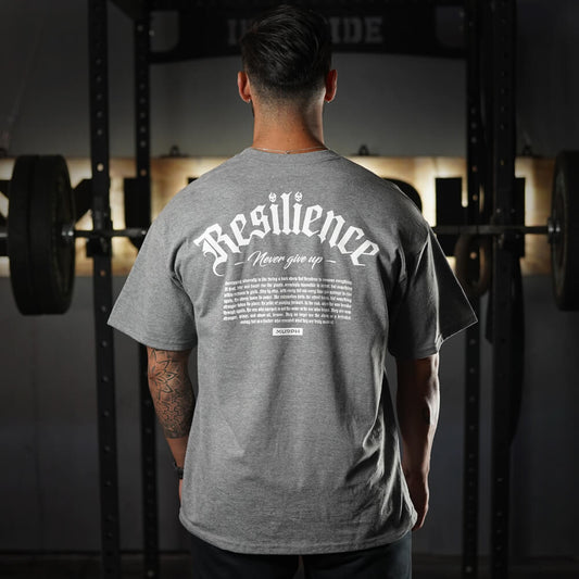 Polera Oversize PRO Resilience - Heather Gray