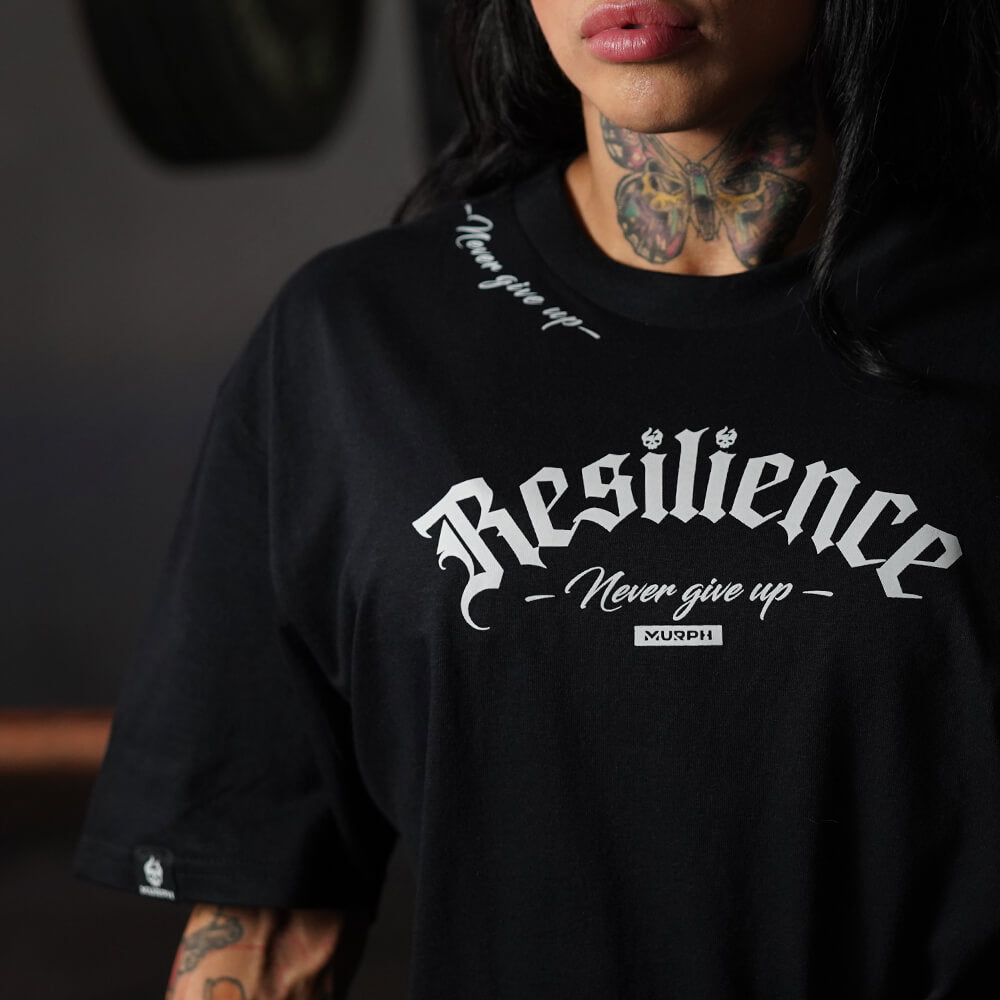 Polera Oversize Resilience - Negro
