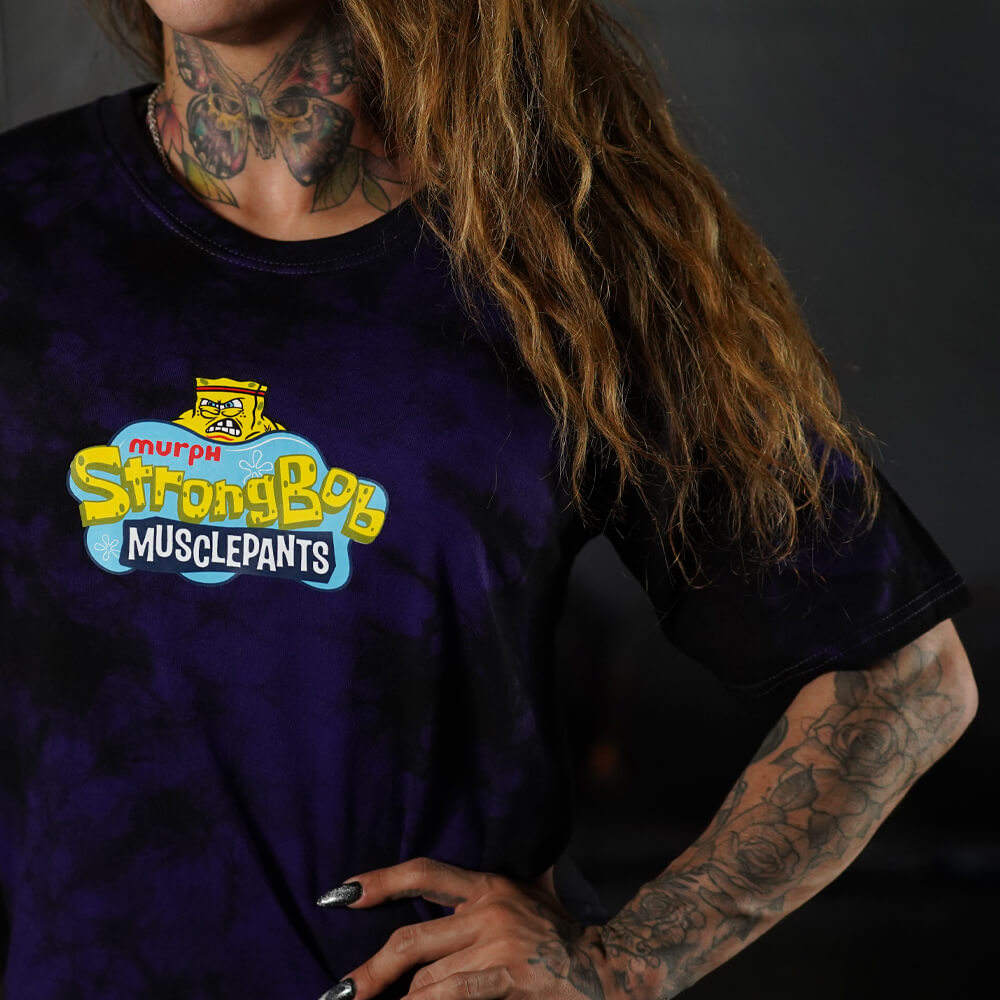 Polera Oversize Stronger Bob - Purple Storm