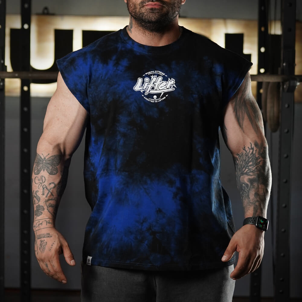 Polera Oversize Sleeveless Lifter - Blue Storm