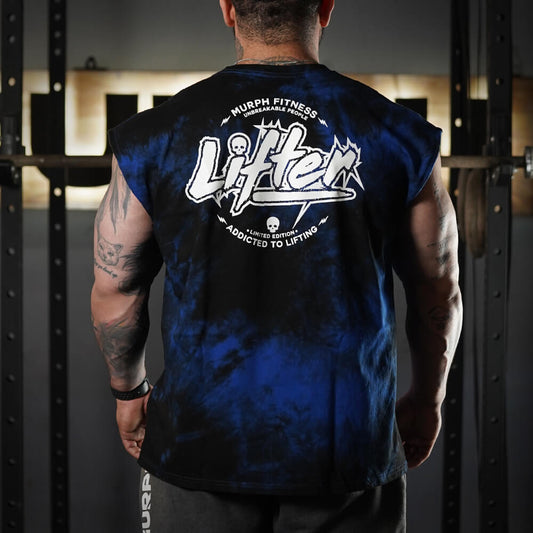 Polera Oversize Sleeveless Lifter - Blue Storm
