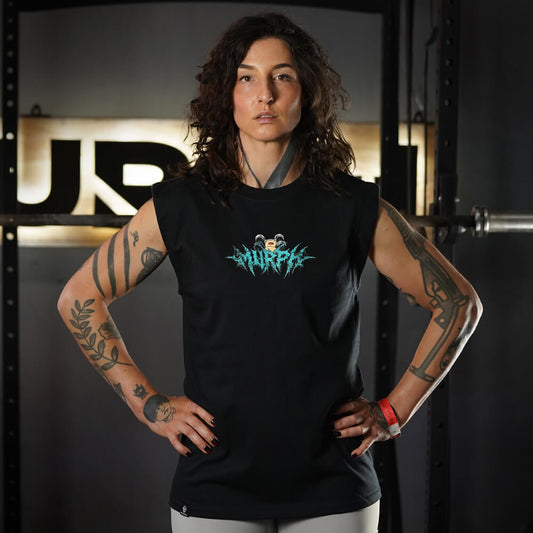 Polera Oversize Sleeveless SPORTLAX - Negro