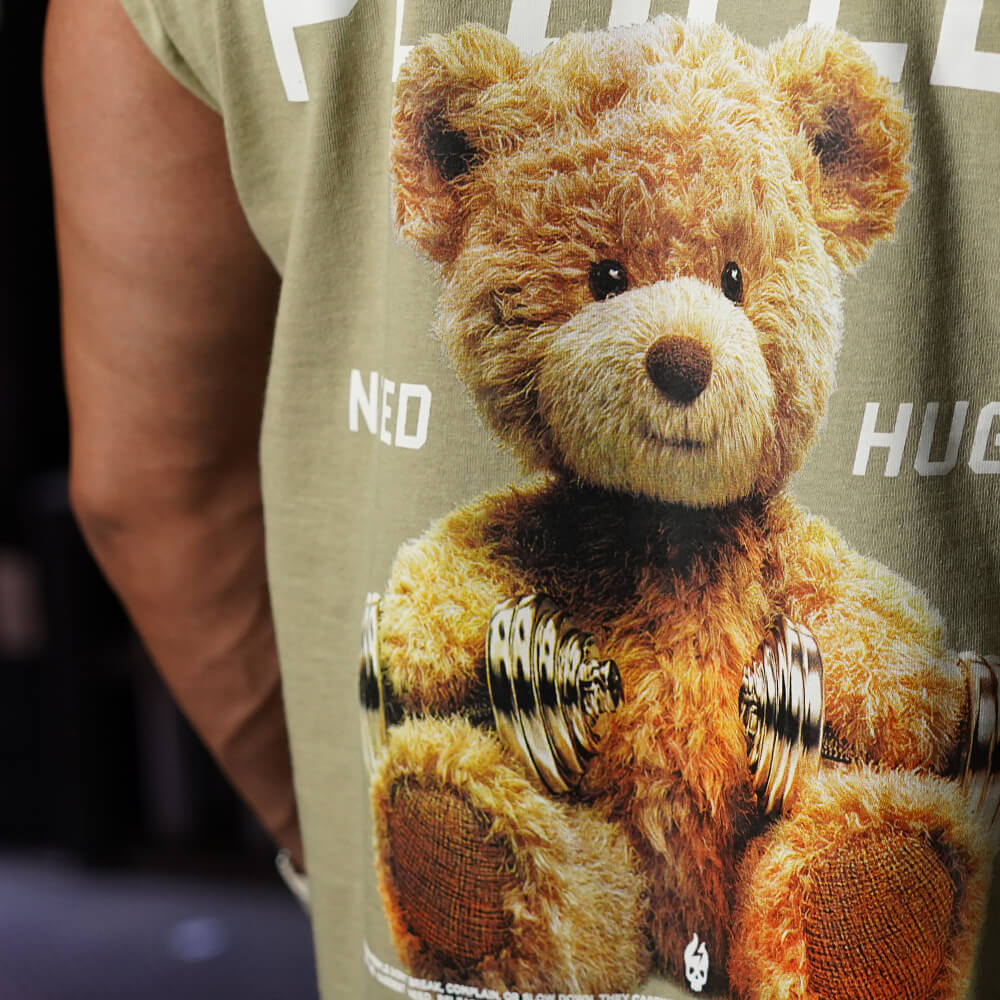 Polera Oversize Sleeveless TEDDY BEAST - Nut
