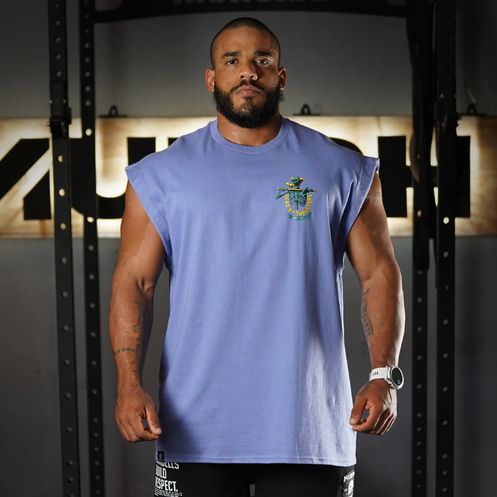 Polera Oversize Sleeveless Dead By Thruster - Lilac
