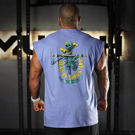 Polera Oversize Sleeveless Dead By Thruster - Lilac