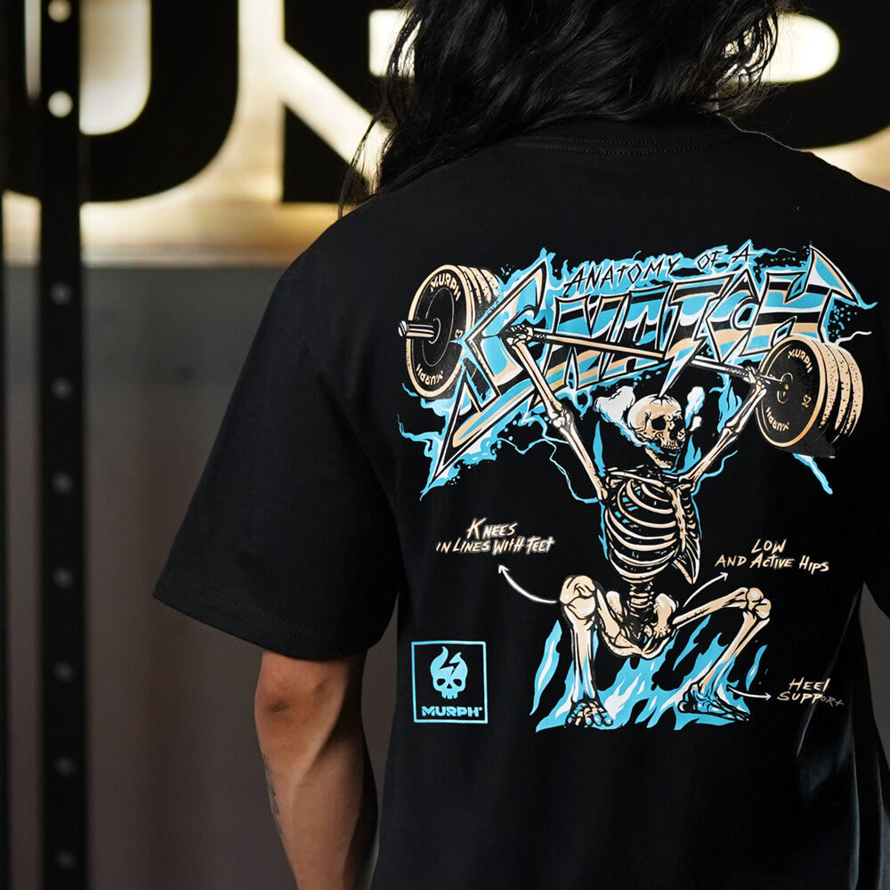 Polera Oversize Anatomy of the Snatch - Negro