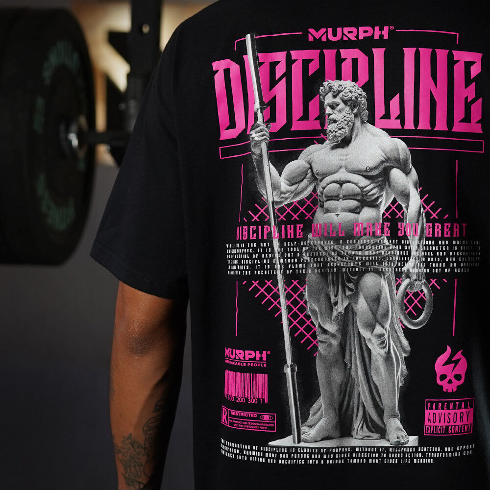 Polera Oversize PRO Stoic Discipline - Negro