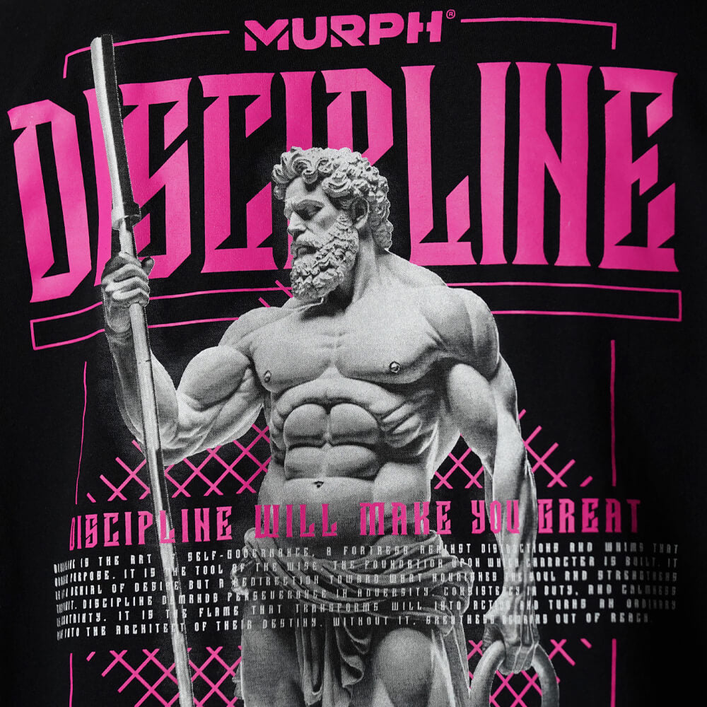 Polera Oversize PRO Stoic Discipline - Negro