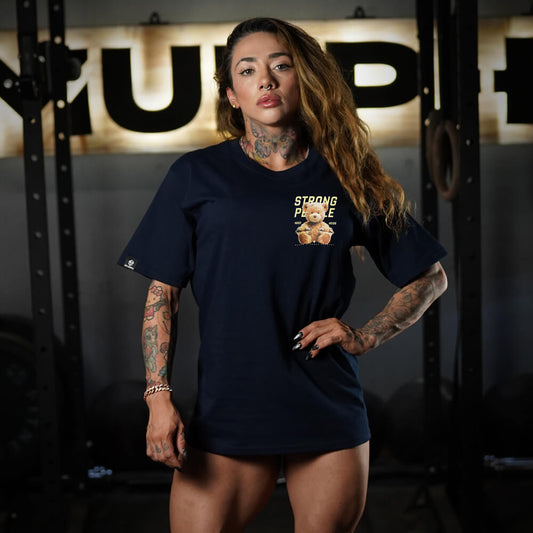 Polera Oversize TEDDY BEAST - Navy