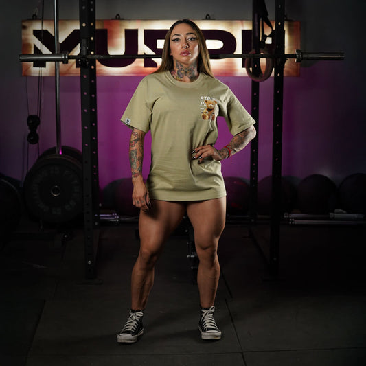 Polera Oversize TEDDY BEAST - Nut