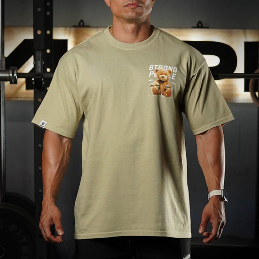 Polera Oversize TEDDY BEAST - Nut