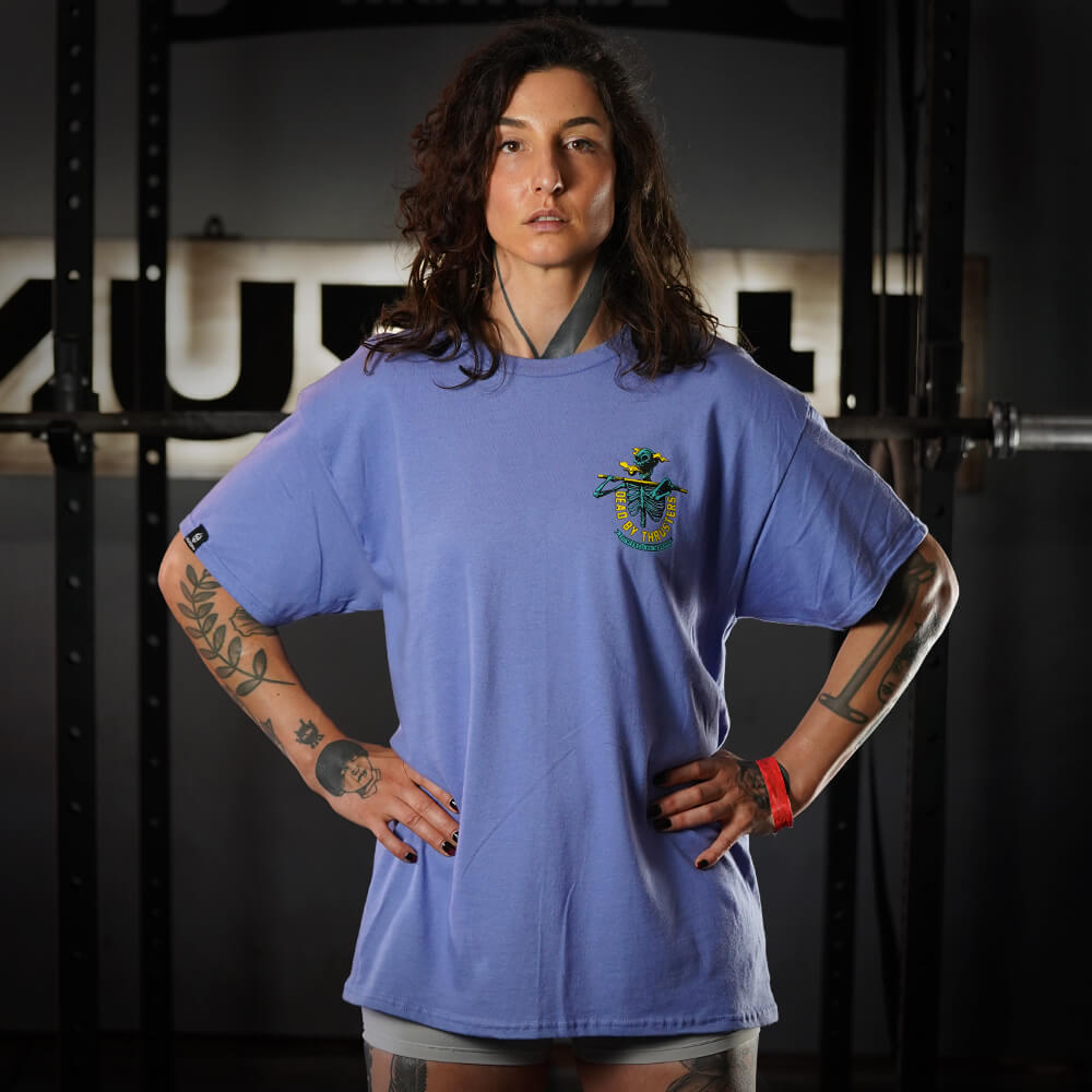 Polera Oversize Dead By Thruster - Lilac