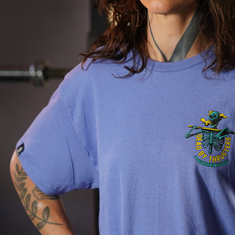 Polera Oversize Dead By Thruster - Lilac