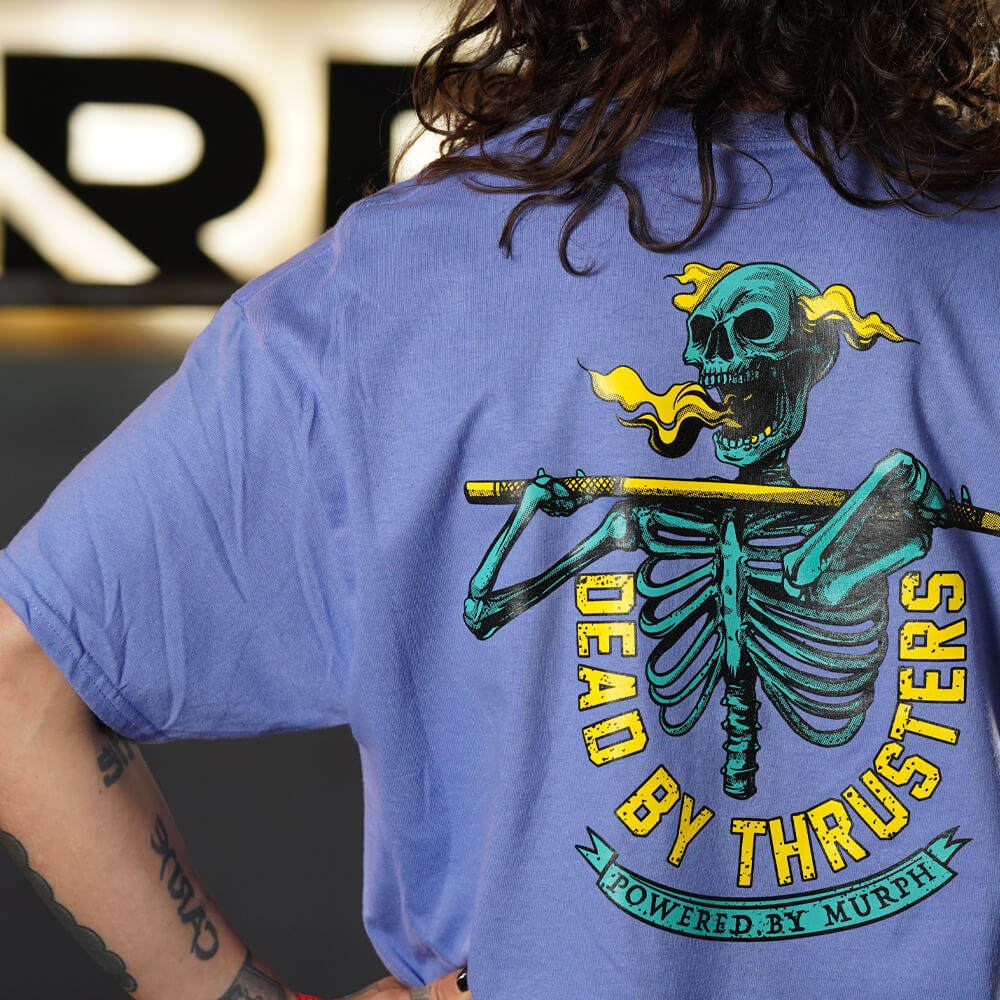 Polera Oversize Dead By Thruster - Lilac