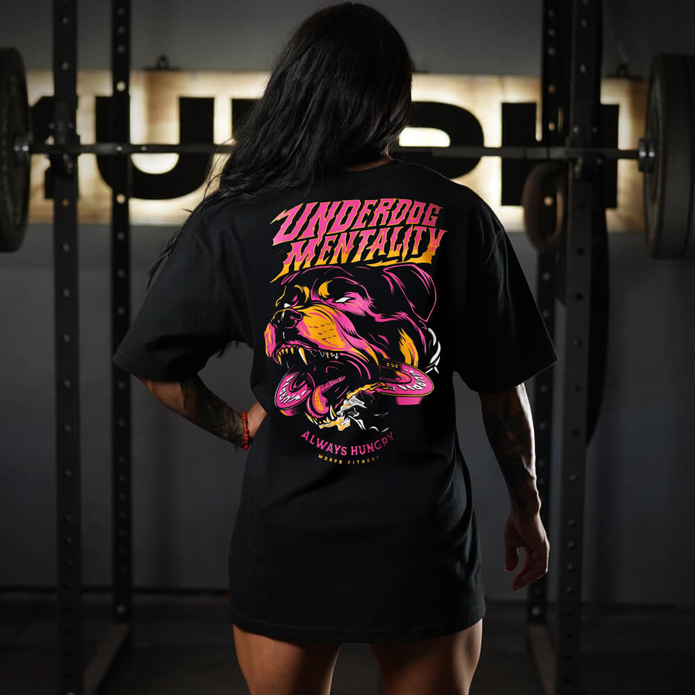 Oversize PRO Underdog Mentality - Negro