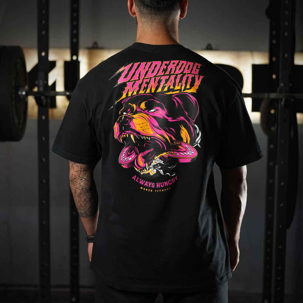 Oversize PRO Underdog Mentality - Negro