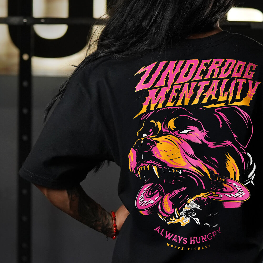 Oversize PRO Underdog Mentality - Negro