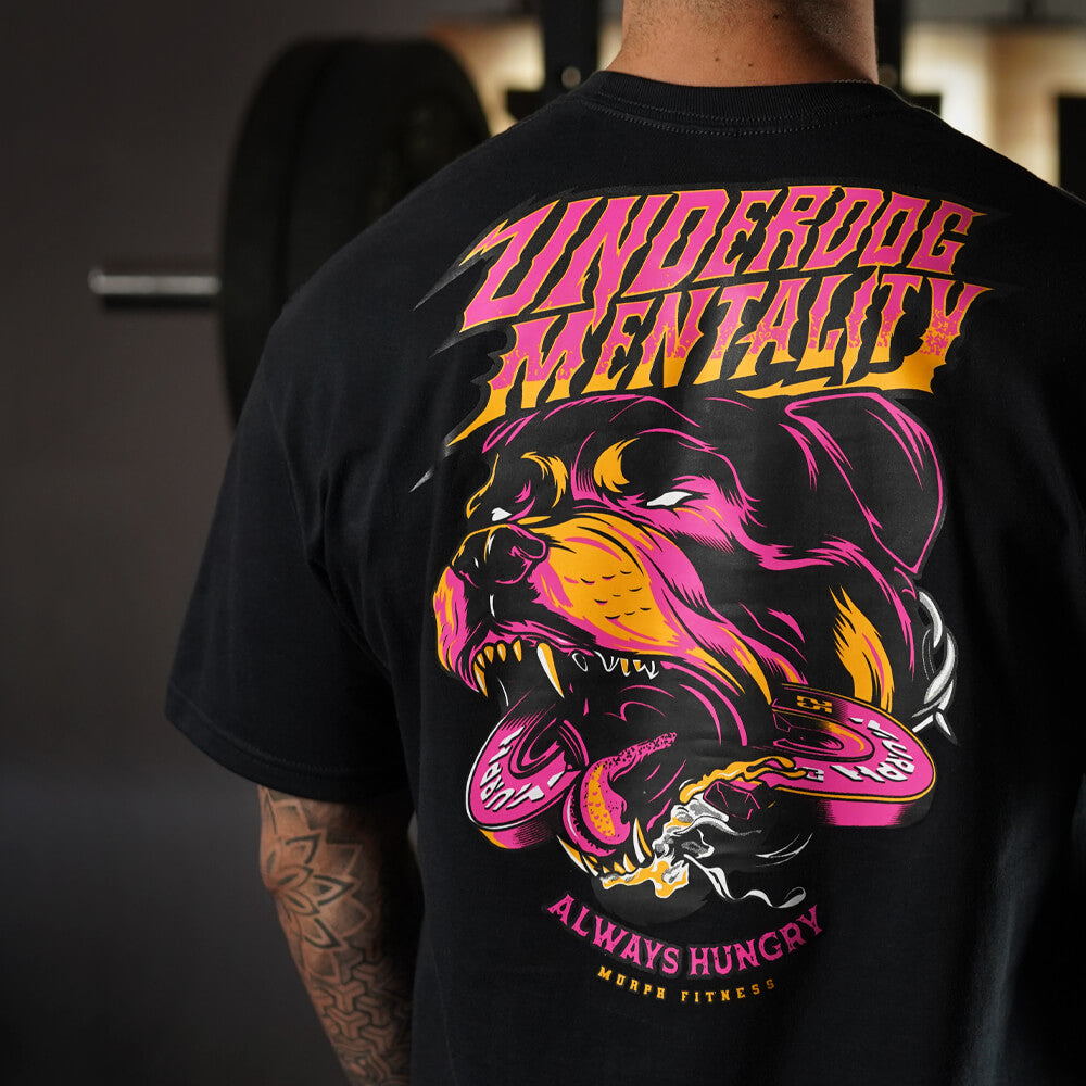 Oversize PRO Underdog Mentality - Negro