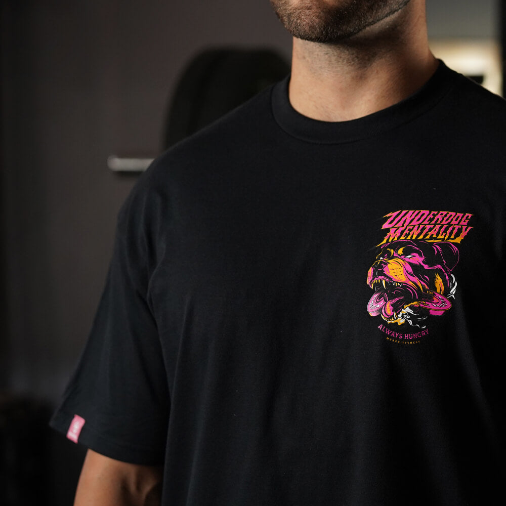 Oversize PRO Underdog Mentality - Negro