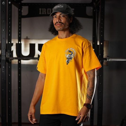 Polera Oversize Kill Your Weaknesses - Amarillo