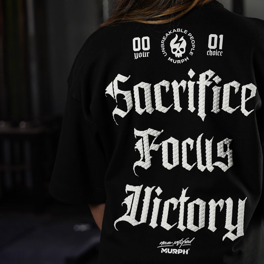 Polera Oversize ICON SFV - Negro