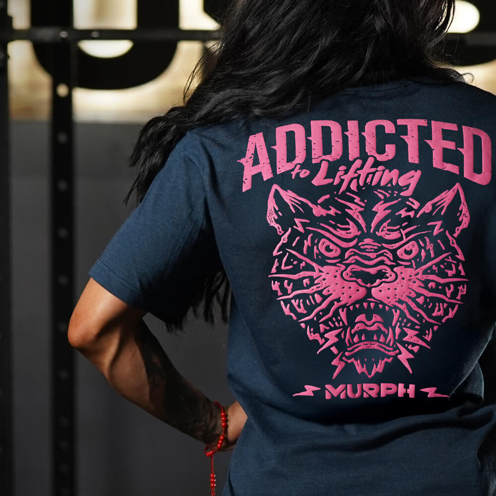 Polera Largo Unisex Addicted - Heather Navy