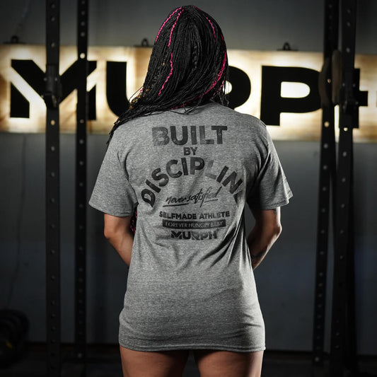 Polera Largo Unisex Built By Discipline - Charcoal Heather