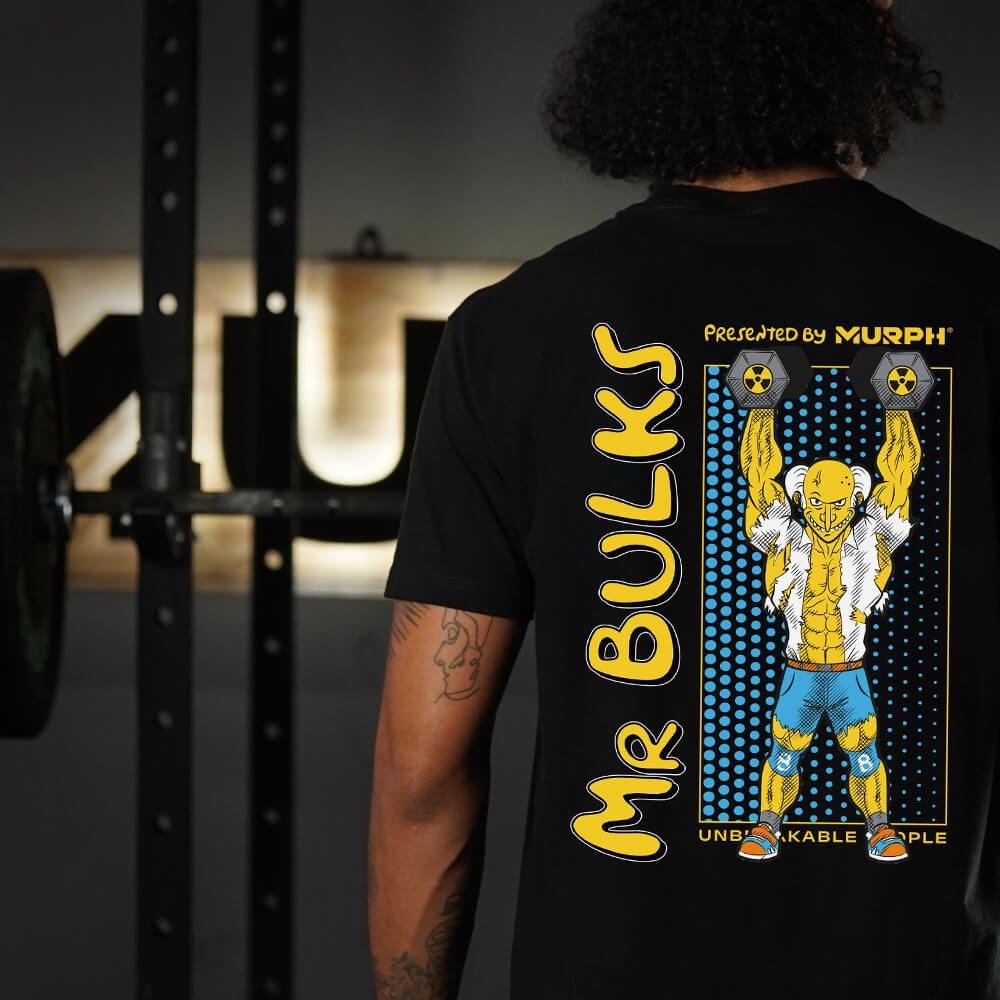 Polera Regular fit Mr. Bulks - Negro