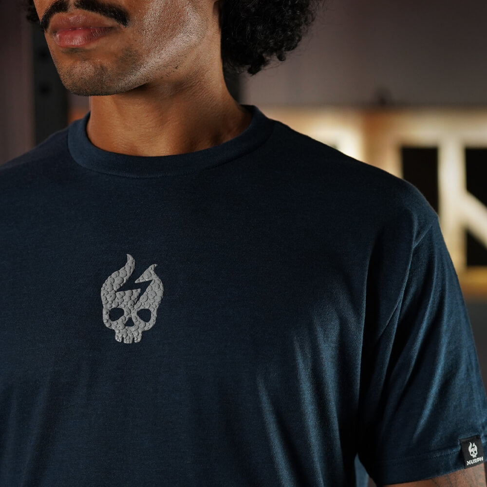 Polera Regular Fit Lifting Dept - Heather Navy