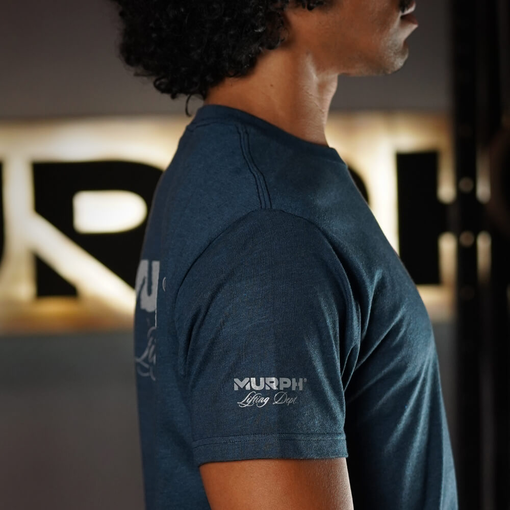 Polera Regular Fit Lifting Dept - Heather Navy