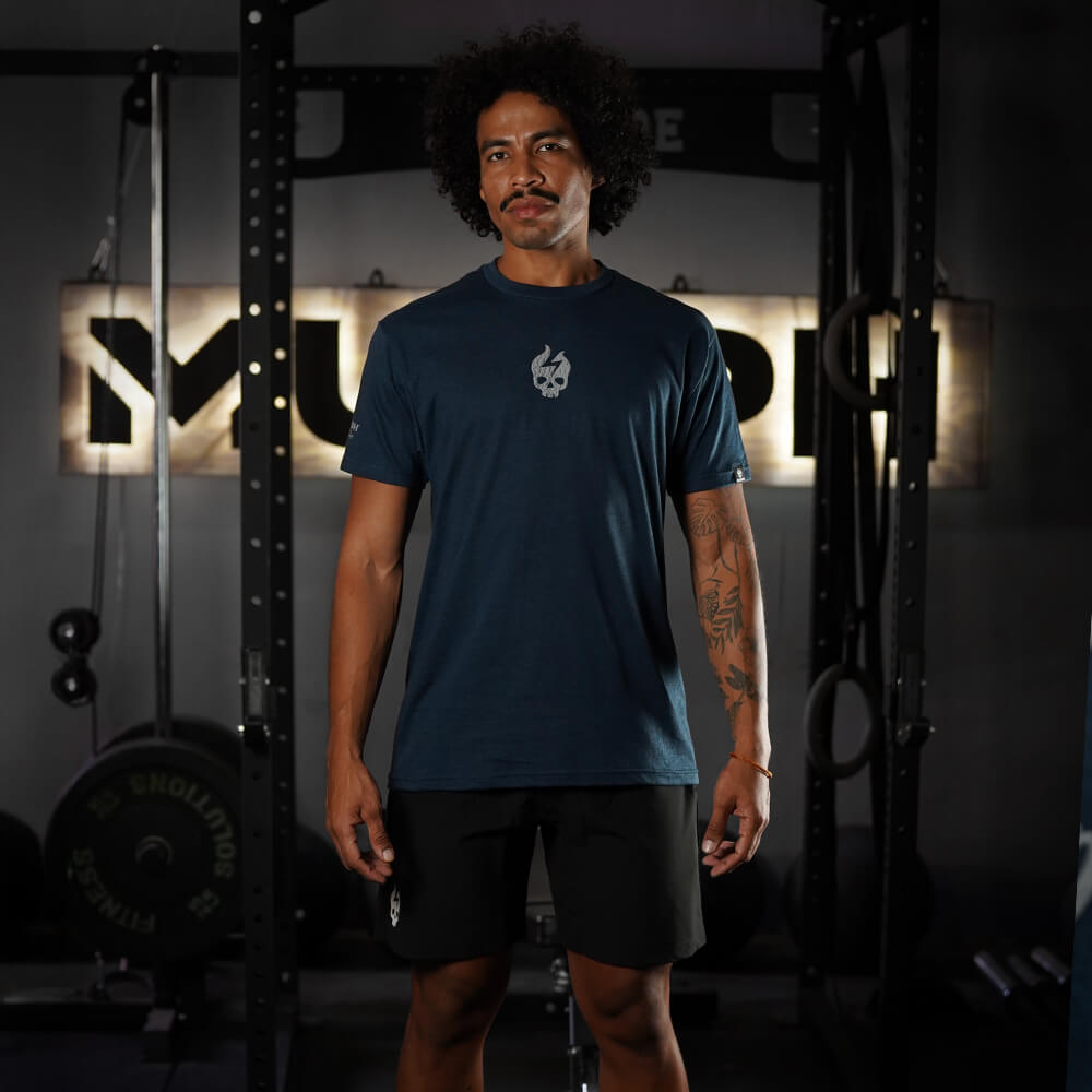 Polera Regular Fit Lifting Dept - Heather Navy