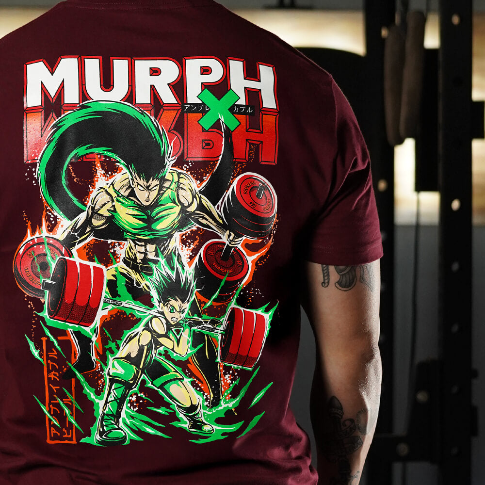 Polera Regular Fit Murph X Murph - Burdeo