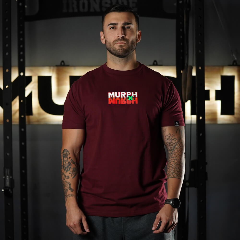 Polera Regular Fit Murph X Murph - Burdeo