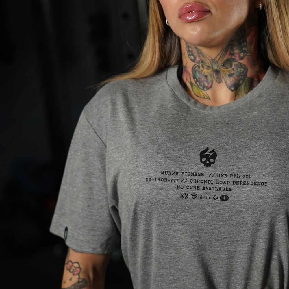 Polera Largo Unisex Anatomy Of Jerk - Heather Gray