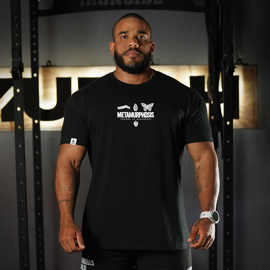 Polera Regular fit Metamurphosis - Negro