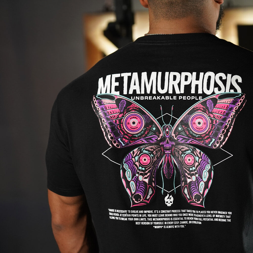Polera Regular fit Metamurphosis - Negro