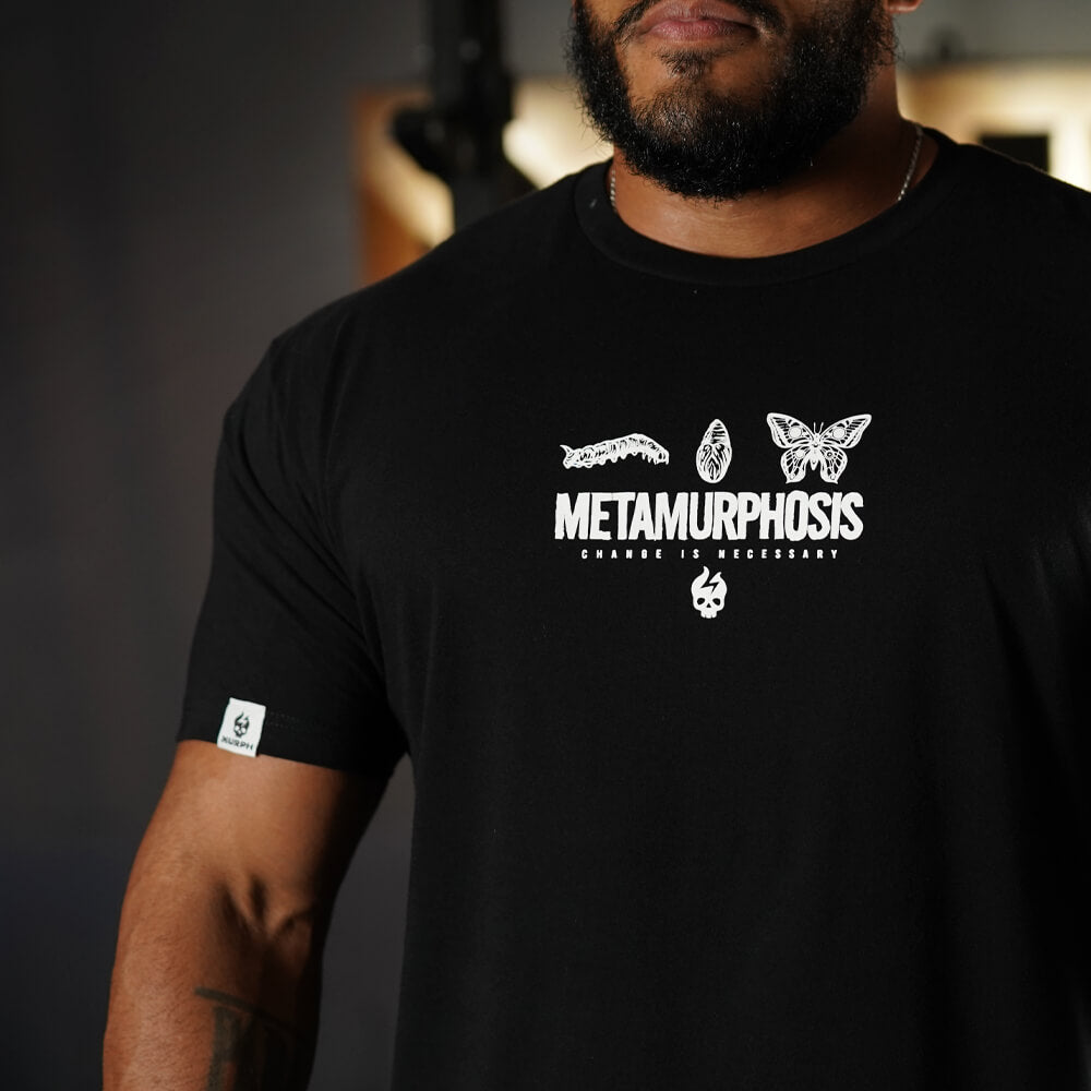 Polera Regular fit Metamurphosis - Negro