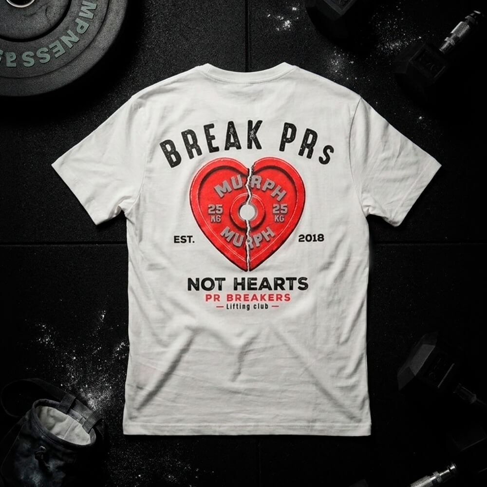 Polera Largo Unisex BREAK PRs - Blanco