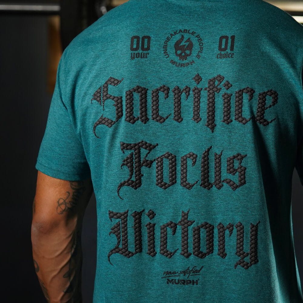 Polera Regular Fit SFV - Heather Turquoise