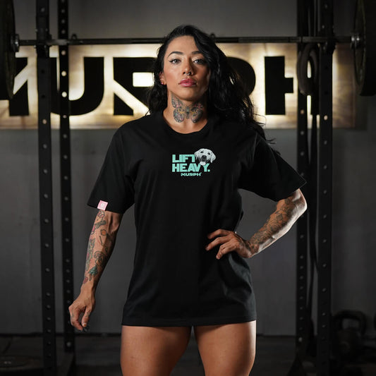 Polera Largo Unisex Lift and Dogs - Negro