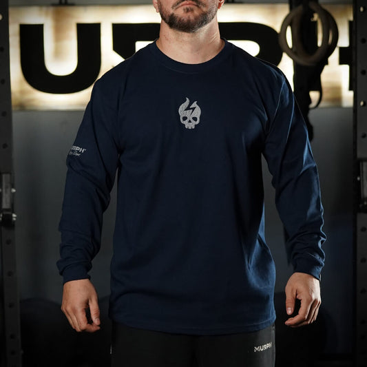 Polera Manga Larga Lifting Dept - Navy Blue