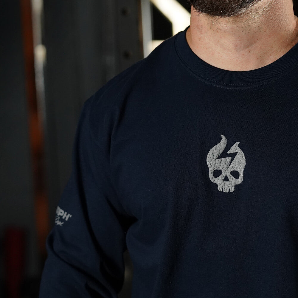 Polera Manga Larga Lifting Dept - Navy Blue