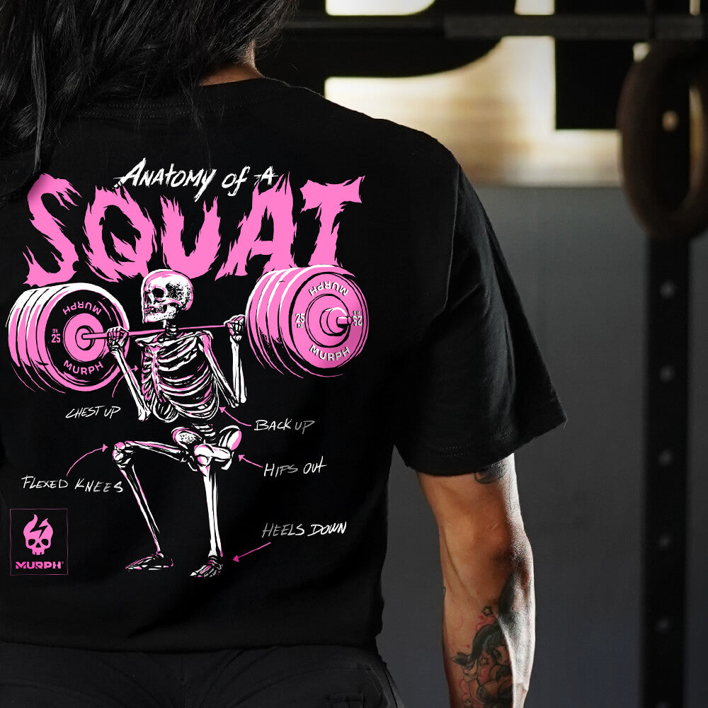 Crop Top Anatomy Of Squat - Negro